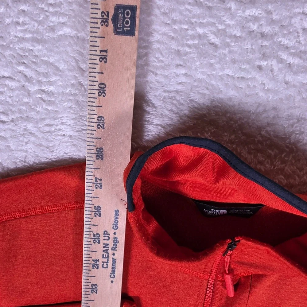 NEW The North Face Canyonlands Mens M/M Orange Stretch Full Zip L/S NF0A7V64D8E